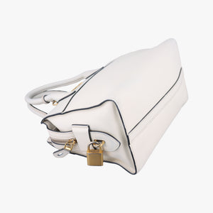 Esplanade White SAFFIANO Leather 117 X