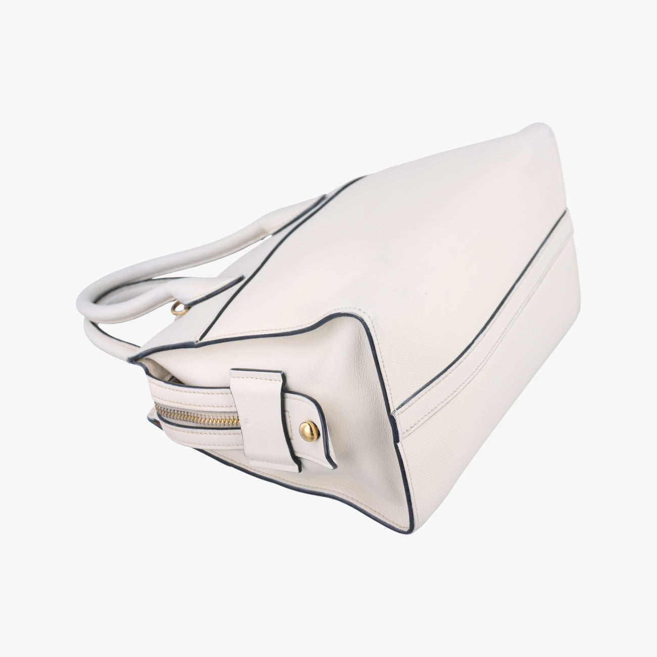 Esplanade White SAFFIANO Leather 117 X