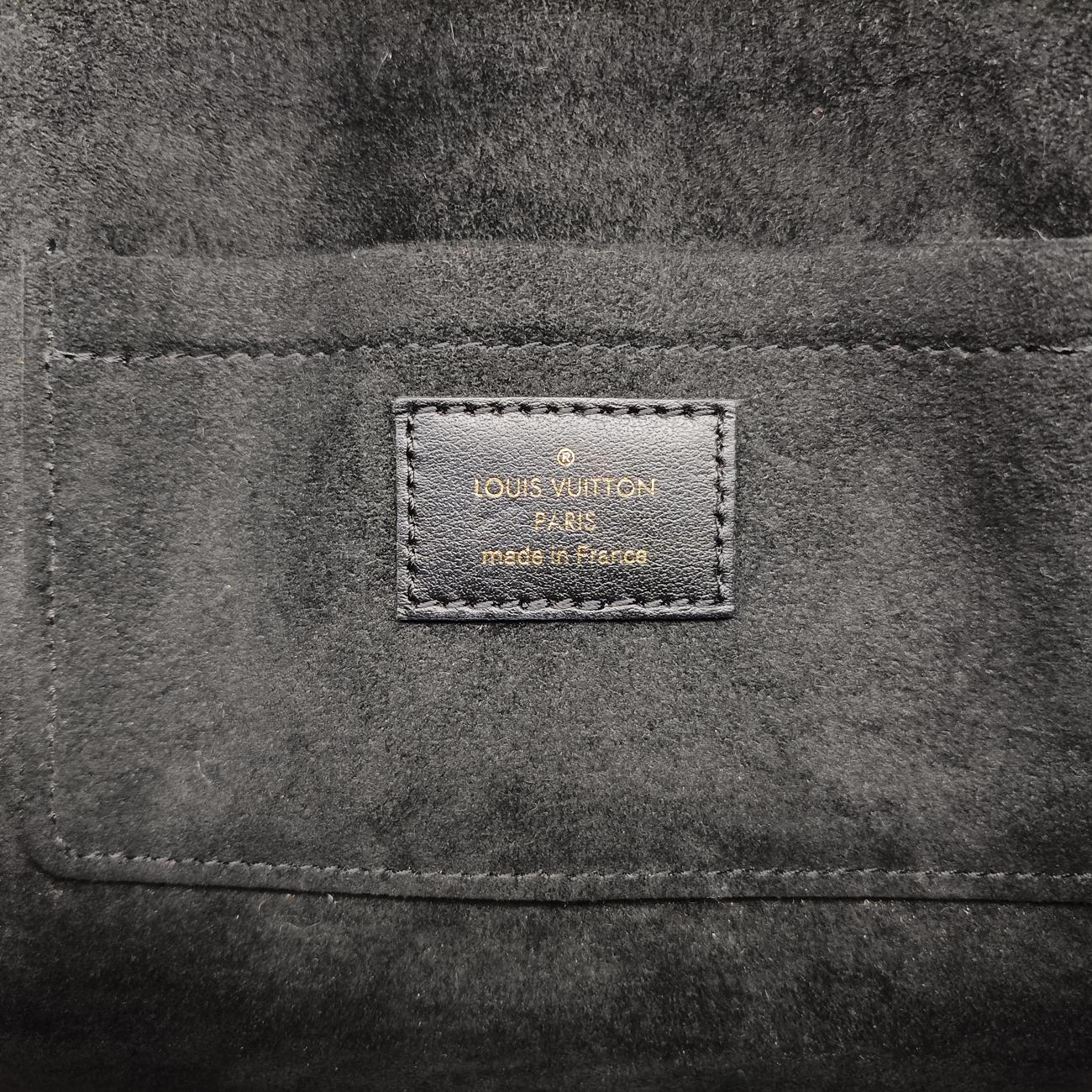 Padlock on strap Brown×Noir  Monogram canvas×leather ICチップ