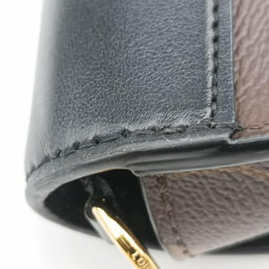 Padlock on strap Brown×Noir  Monogram canvas×leather ICチップ