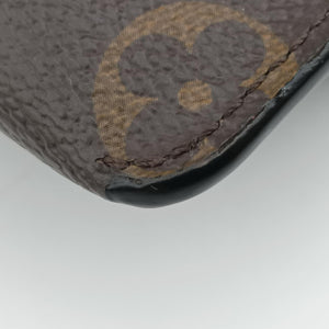 Padlock on strap Brown×Noir  Monogram canvas×leather ICチップ