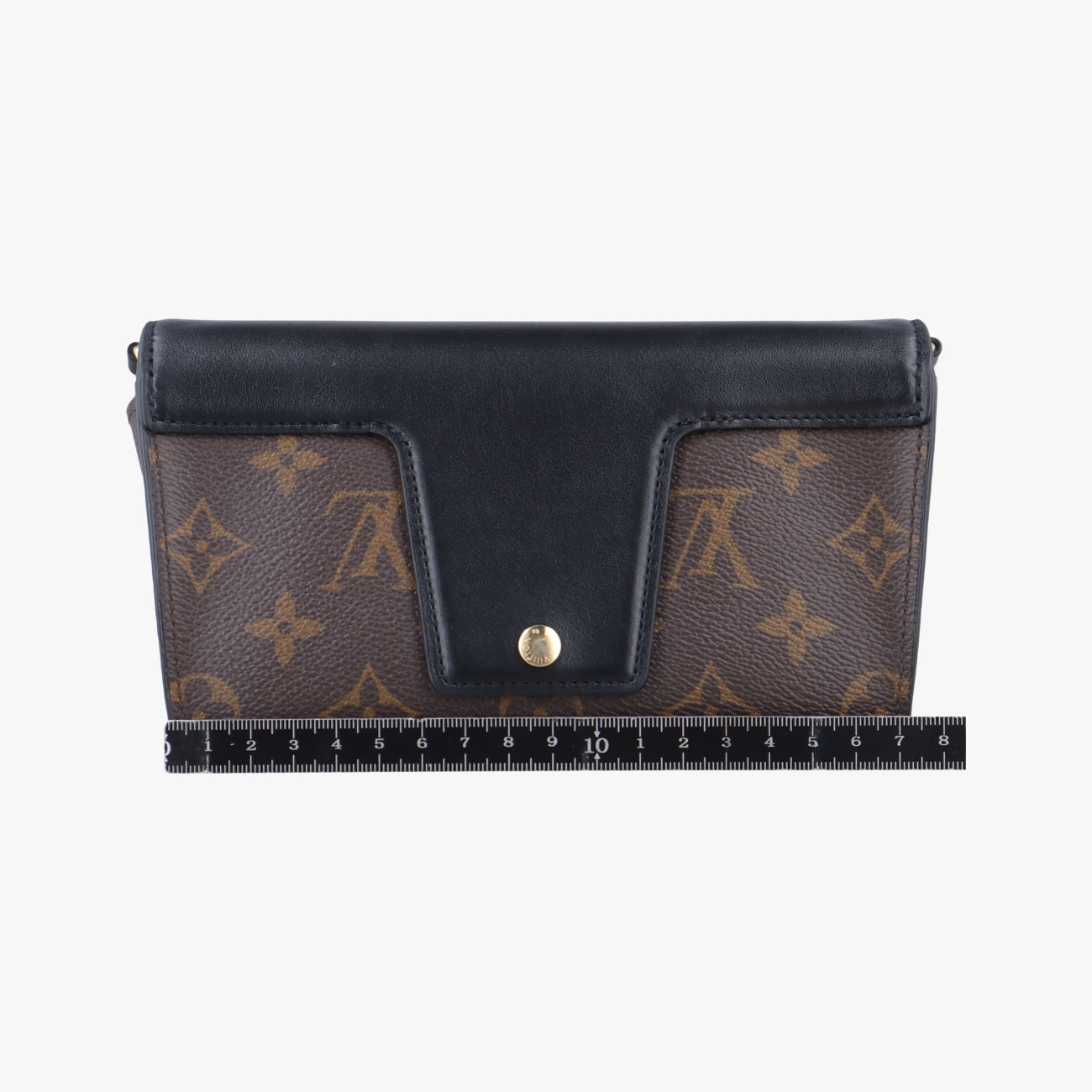 Padlock on strap Brown×Noir  Monogram canvas×leather ICチップ