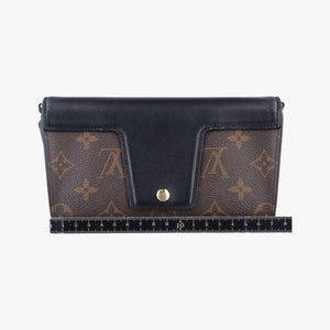 Padlock on strap Brown×Noir  Monogram canvas×leather ICチップ