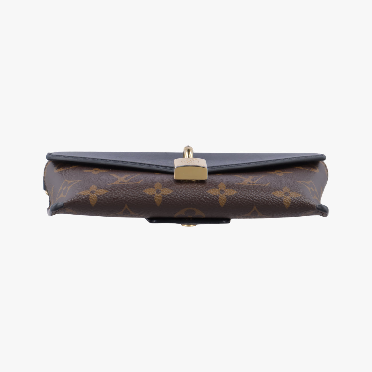 Padlock on strap Brown×Noir  Monogram canvas×leather ICチップ