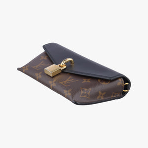 Padlock on strap Brown×Noir  Monogram canvas×leather ICチップ