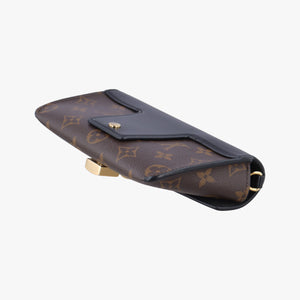 Padlock on strap Brown×Noir  Monogram canvas×leather ICチップ