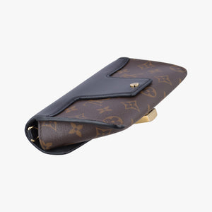 Padlock on strap Brown×Noir  Monogram canvas×leather ICチップ