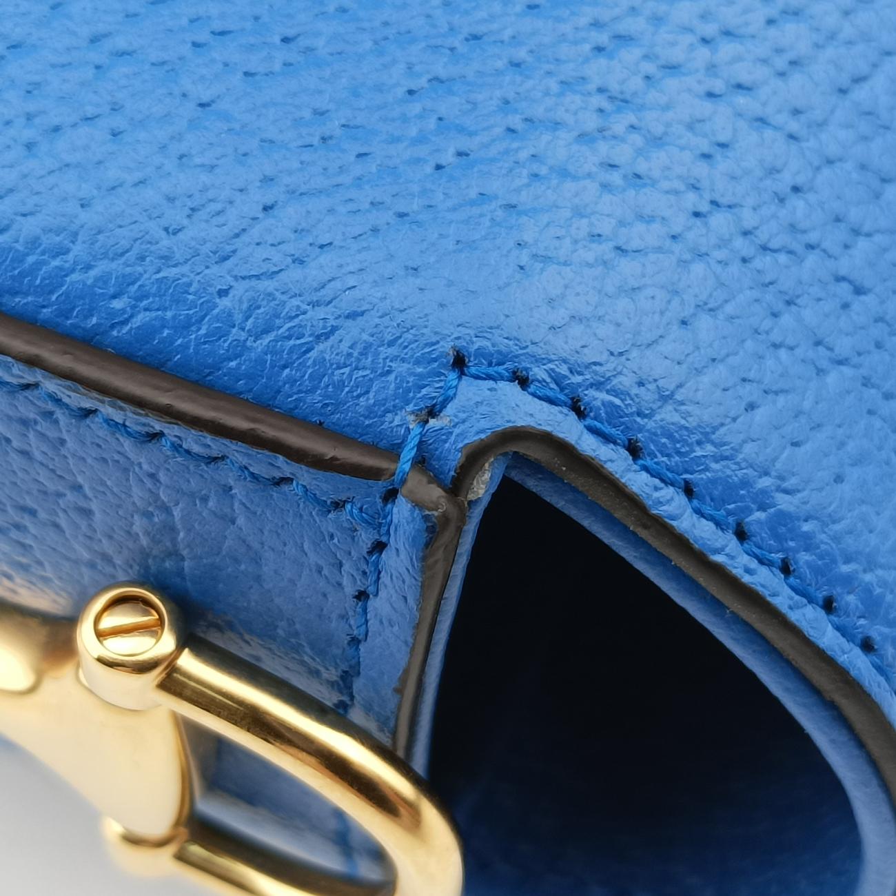 Adidas collaboration Horsebit Blue×white Leather I039609325