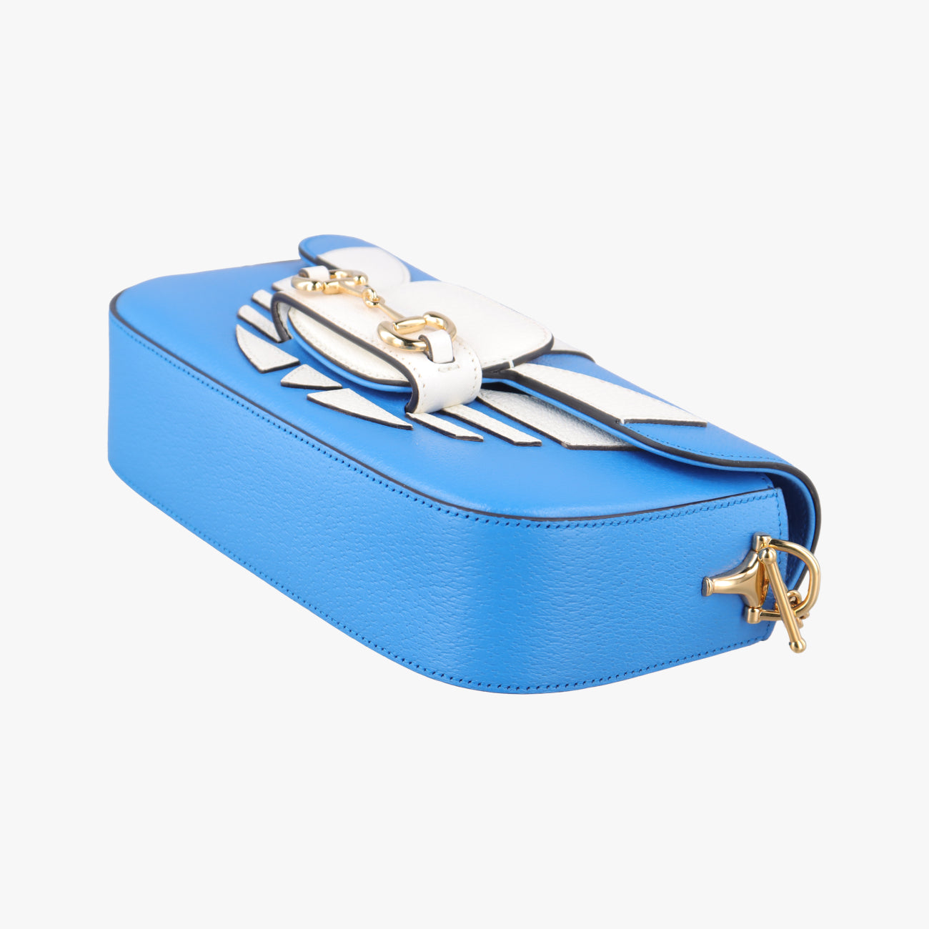 Adidas collaboration Horsebit Blue×white Leather I039609325