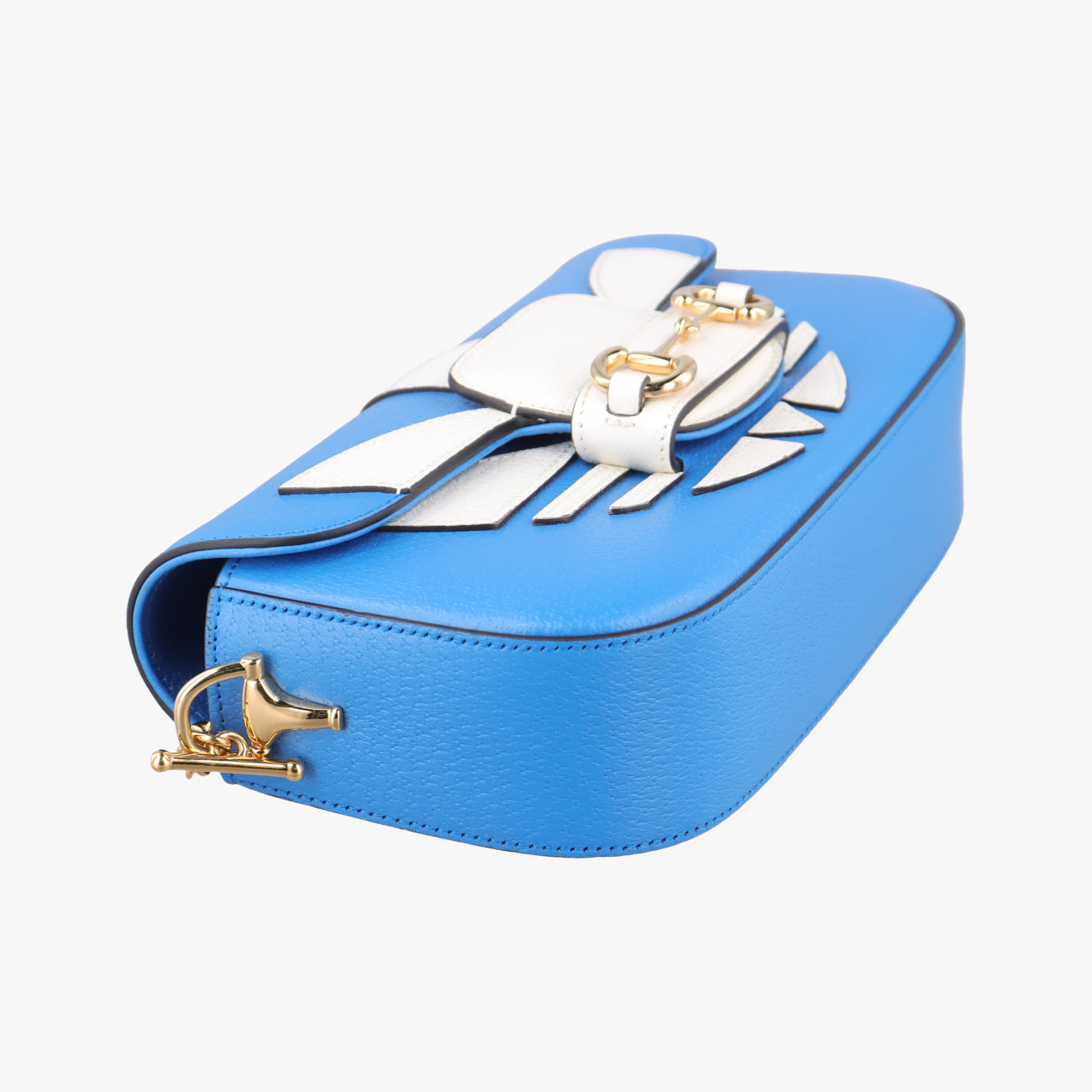 Adidas collaboration Horsebit Blue×white Leather I039609325