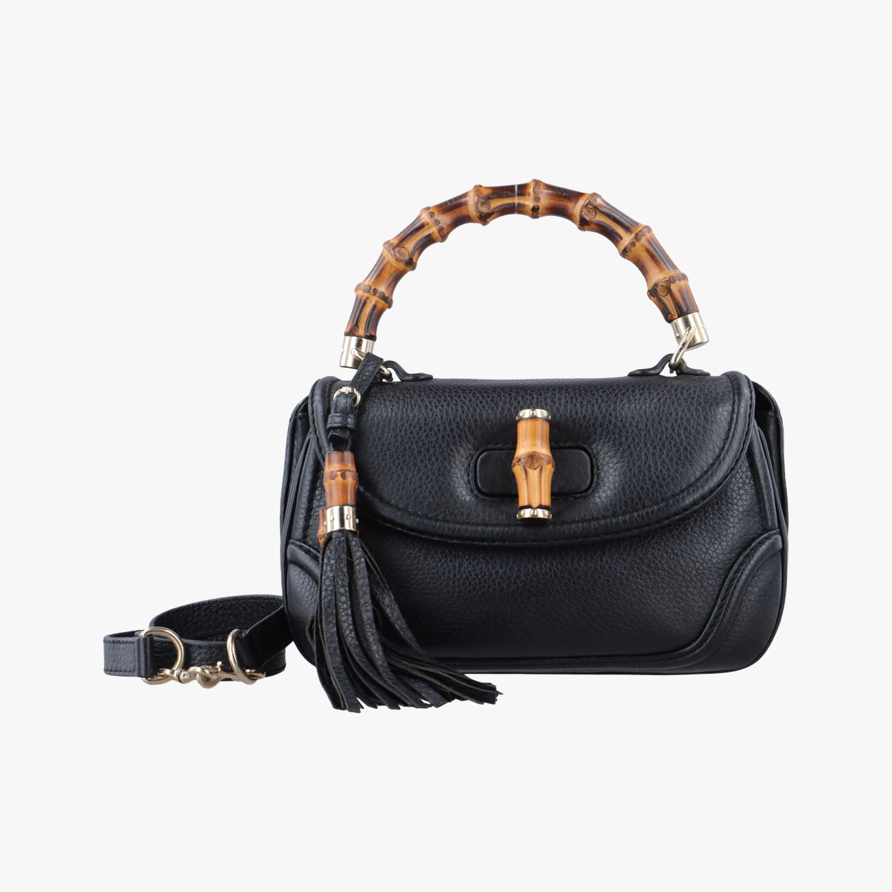 New Bamboo Black Leather A018158566