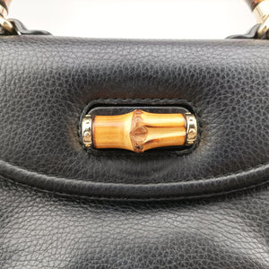 New Bamboo Black Leather A018158566
