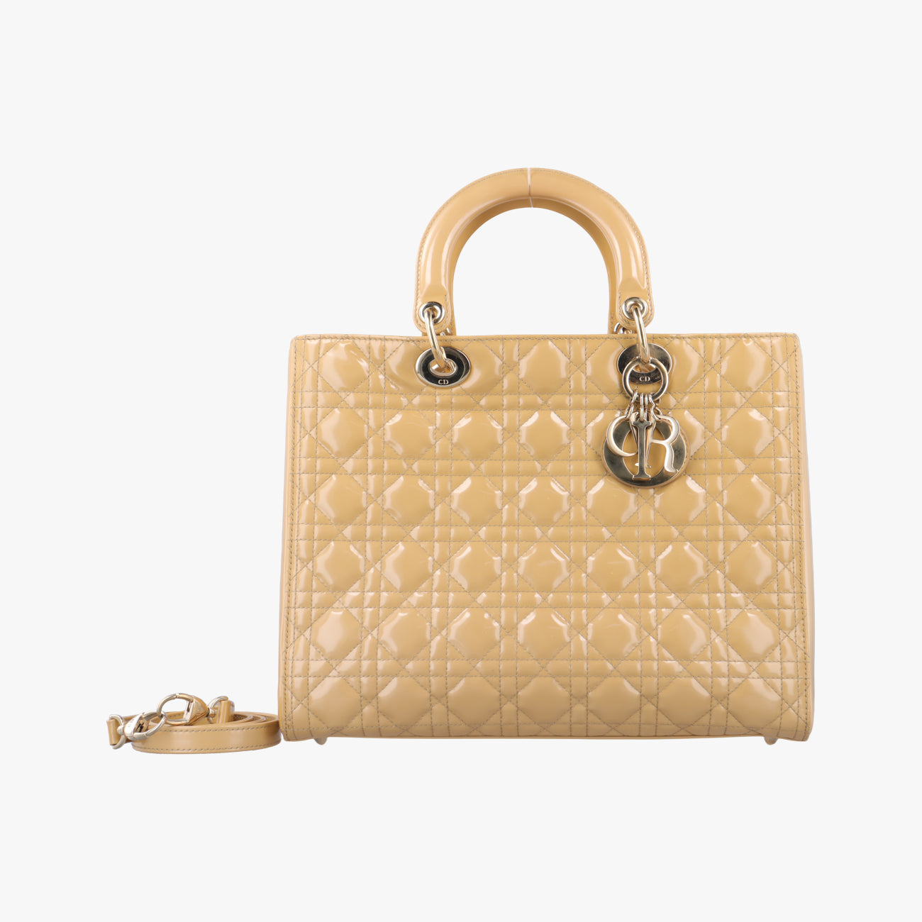 Lady Dior Yellow Patent 16-BO-0191 B
