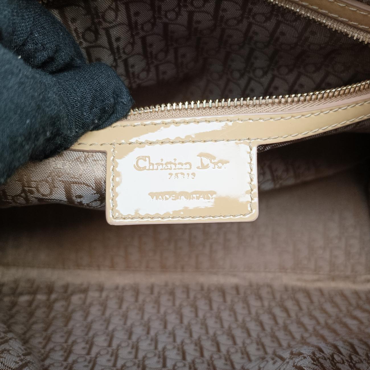 Lady Dior Yellow Patent 16-BO-0191 B