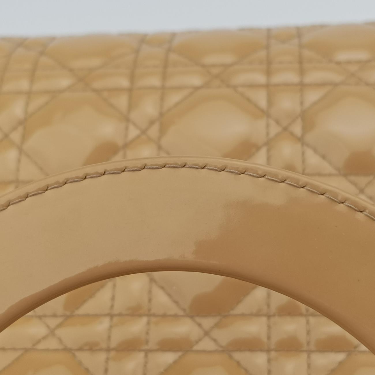 Lady Dior Yellow Patent 16-BO-0191 B