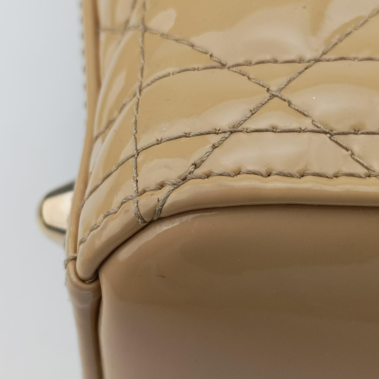 Lady Dior Yellow Patent 16-BO-0191 B