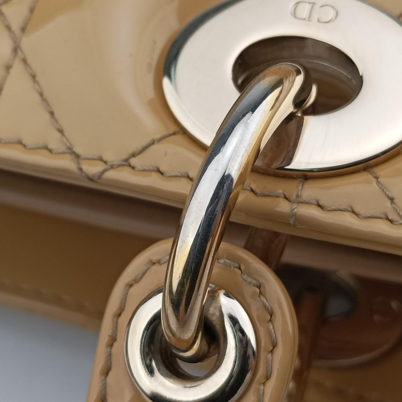 Lady Dior Yellow Patent 16-BO-0191 B