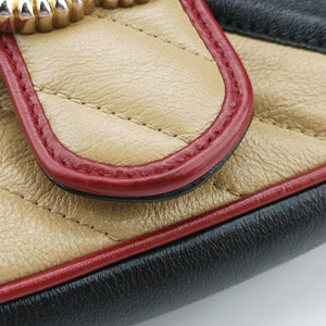 GG Marmont Black x Beige x Red Leather C029517078