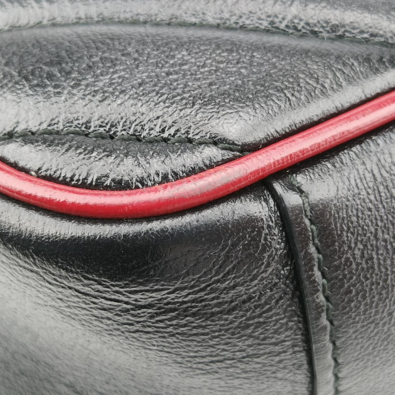 GG Marmont Black x Beige x Red Leather C029517078