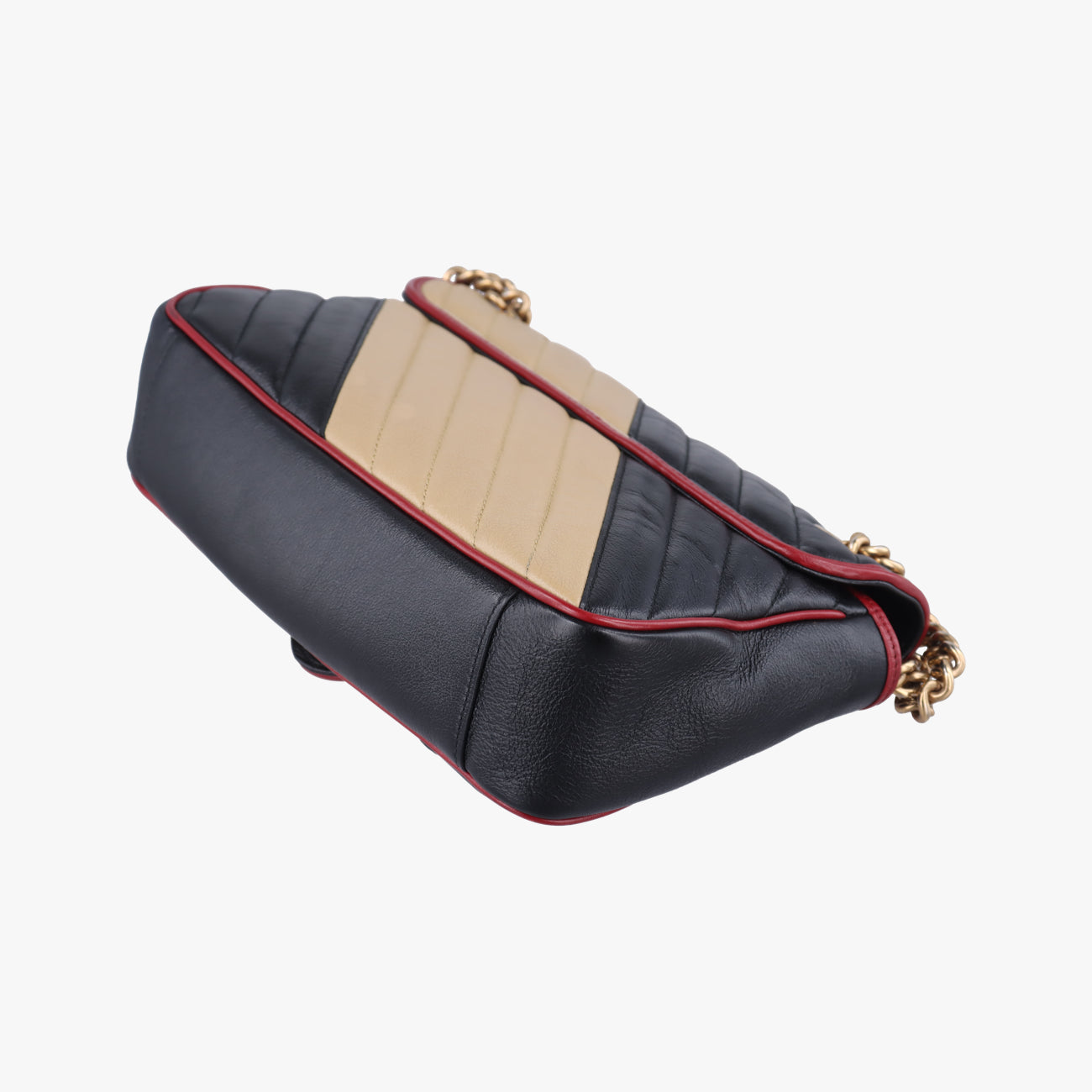 GG Marmont Black x Beige x Red Leather C029517078