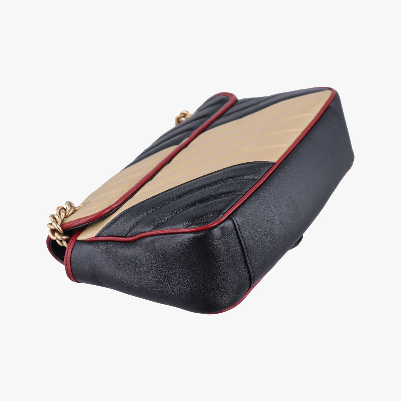 GG Marmont Black x Beige x Red Leather C029517078