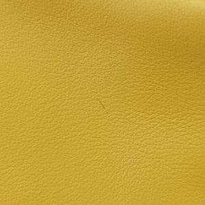 triangle embossed logo Yellow Leather 7/D