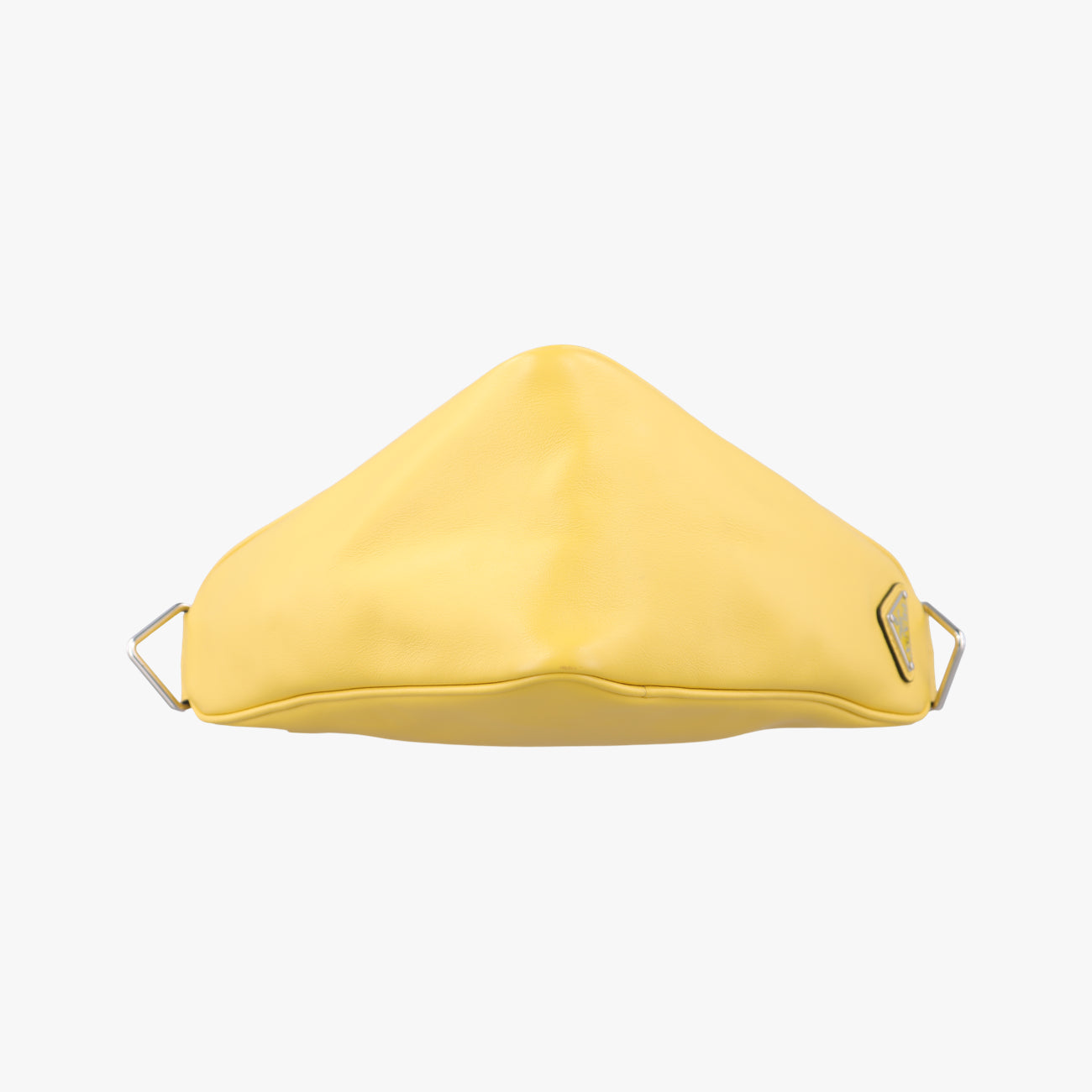 triangle embossed logo Yellow Leather 7/D