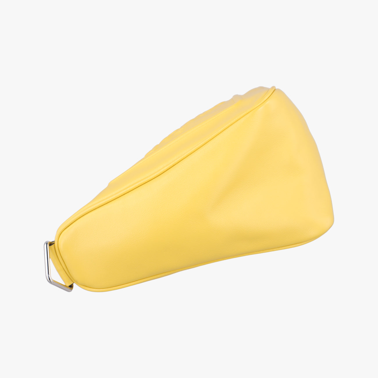 triangle embossed logo Yellow Leather 7/D
