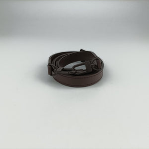 VERTICAL BOX TRUNK brown×green Monogram Canvas×calf leather ICチップ