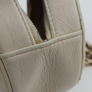 Matelasse Round White lambskin 30989598