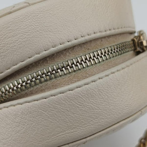 Matelasse Round White lambskin 30989598