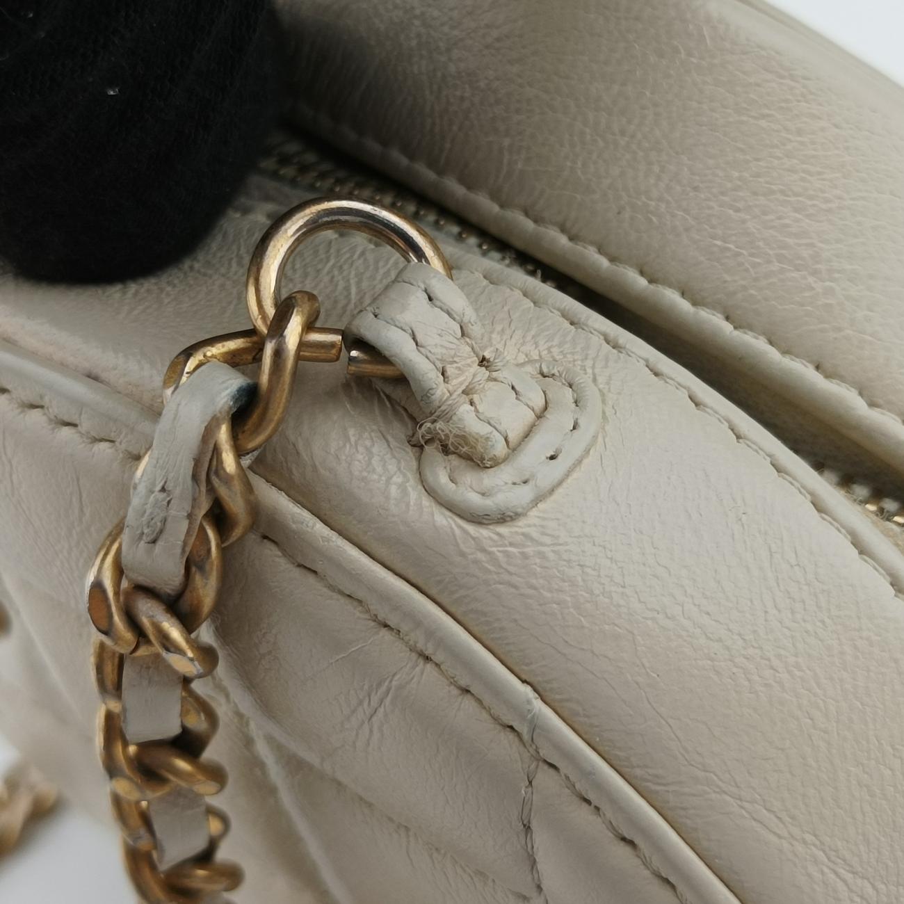 Matelasse Round White lambskin 30989598