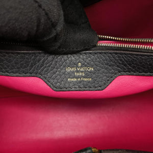CapucinesPM Noir Leather AR1105