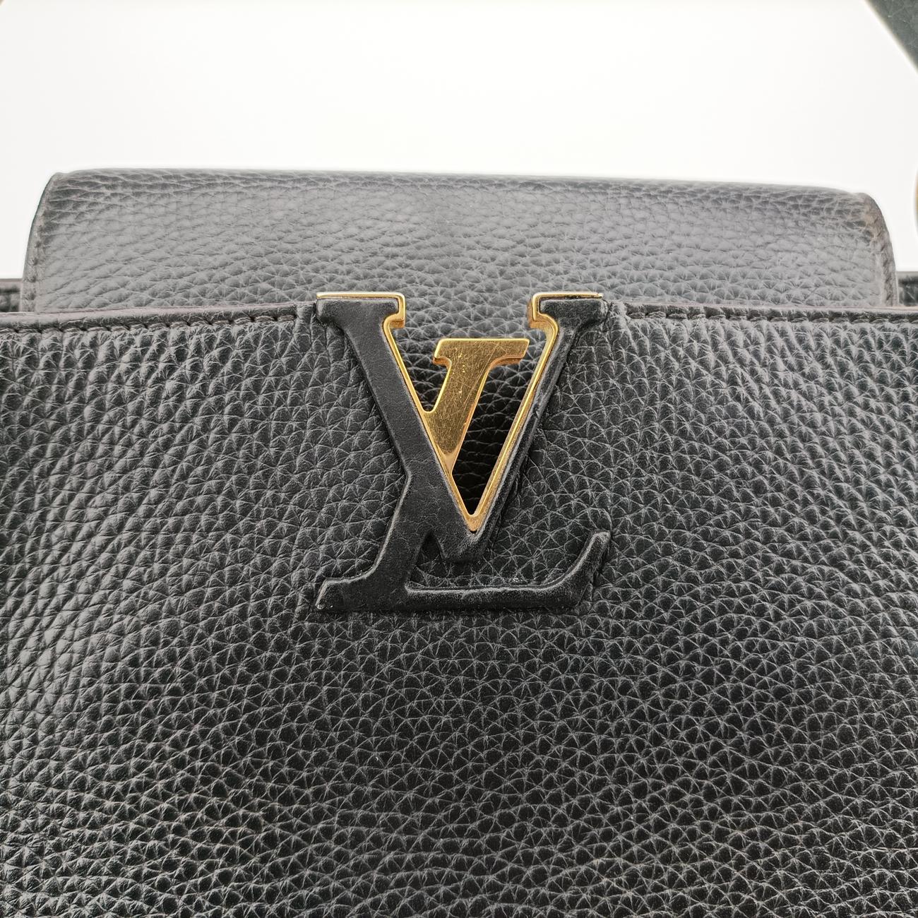 CapucinesPM Noir Leather AR1105