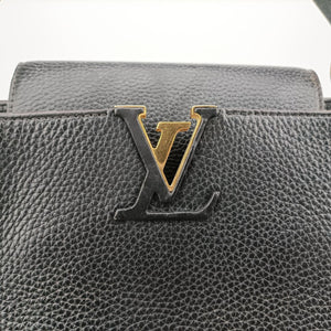 CapucinesPM Noir Leather AR1105