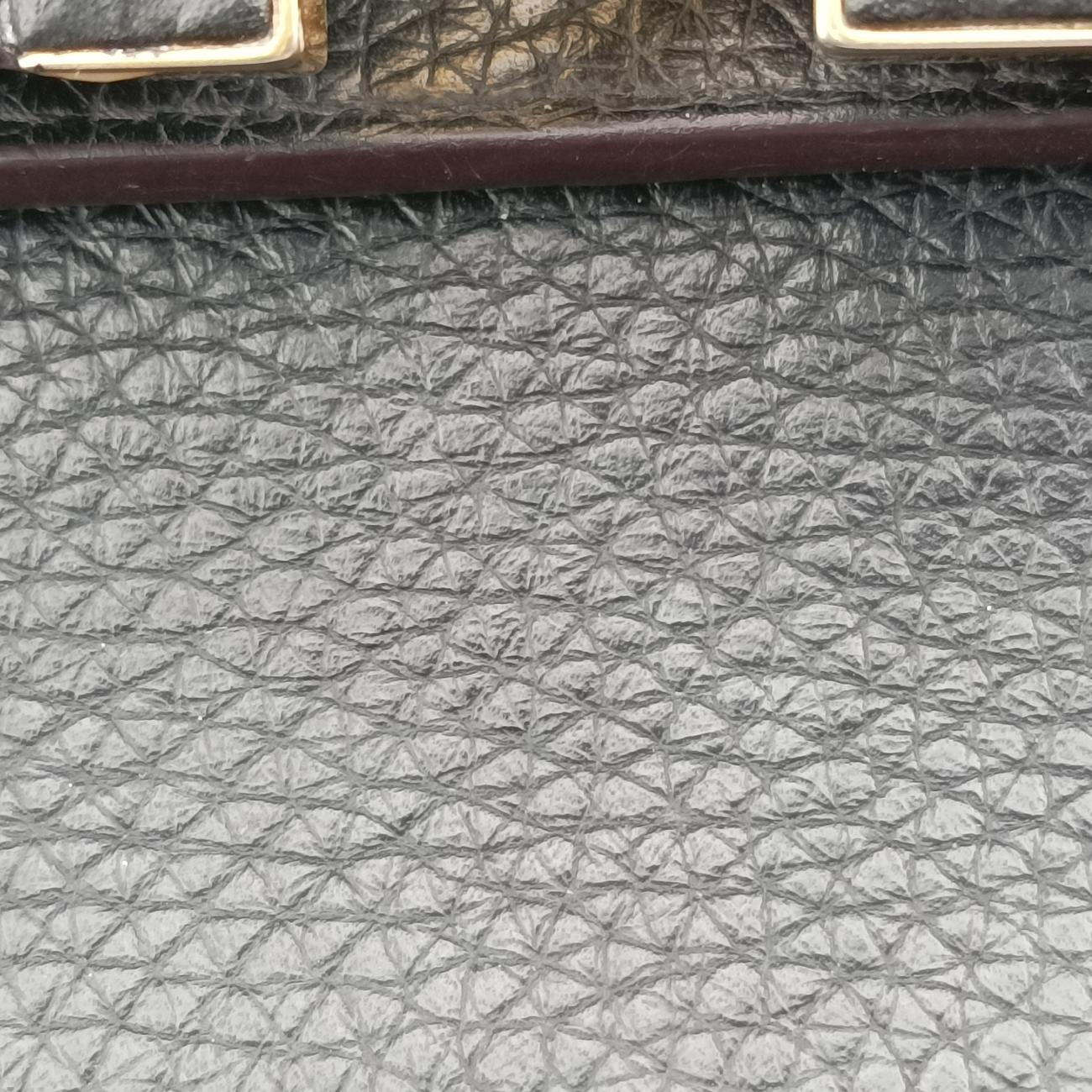 CapucinesPM Noir Leather AR1105