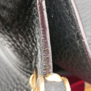 CapucinesPM Noir Leather AR1105