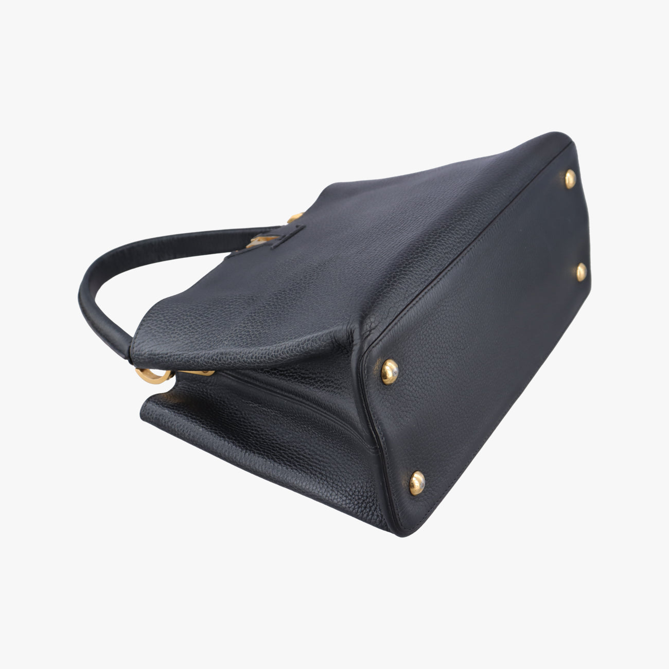 CapucinesPM Noir Leather AR1105