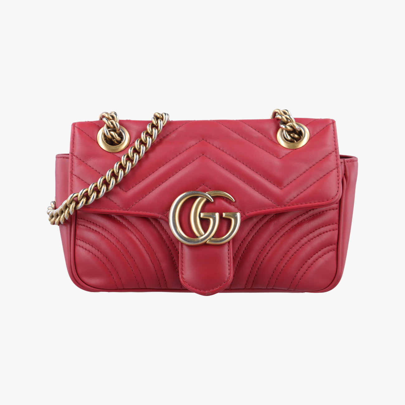 GG Marmont Red Leather B027768756