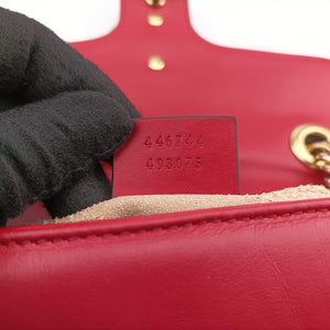 GG Marmont Red Leather B027768756