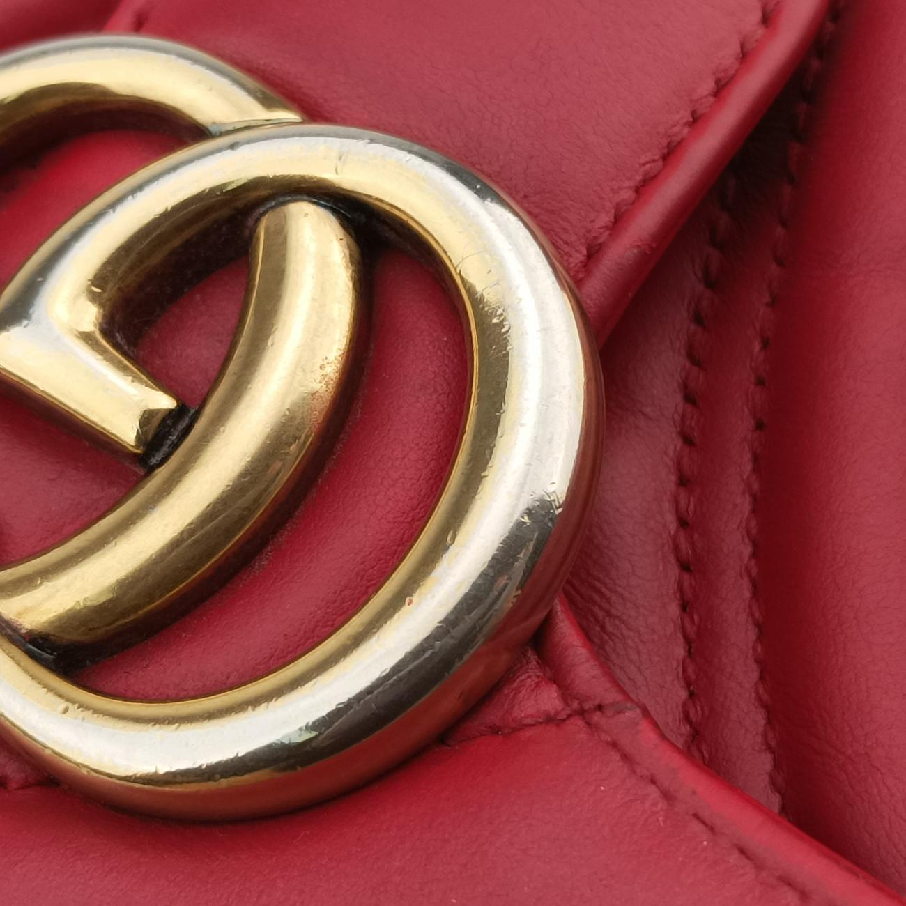 GG Marmont Red Leather B027768756