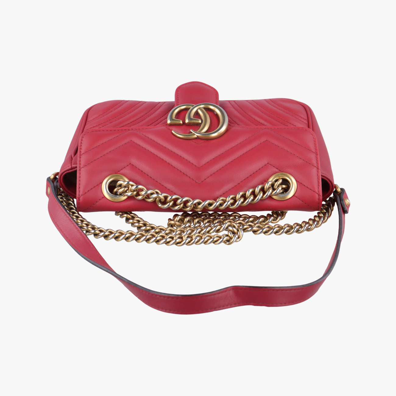 GG Marmont Red Leather B027768756
