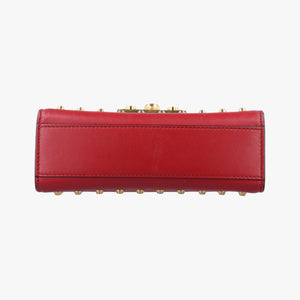 Padlock Red Leather D021174160