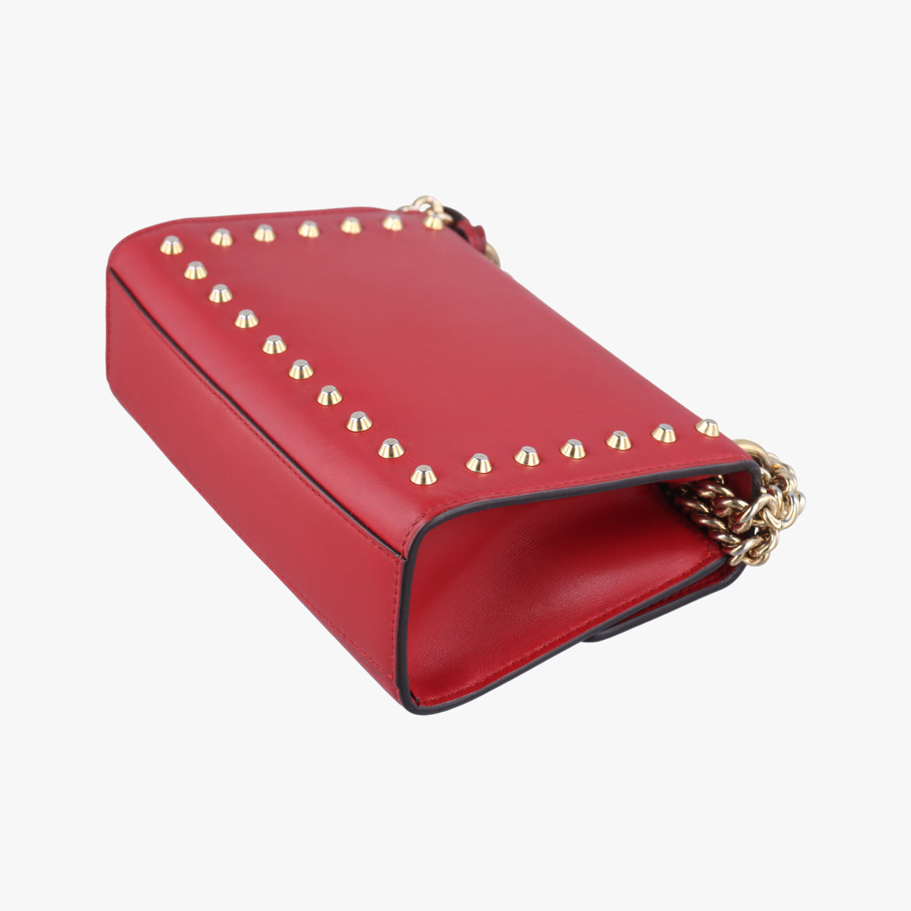 Padlock Red Leather D021174160