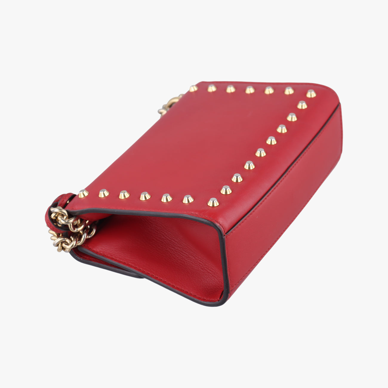 Padlock Red Leather D021174160