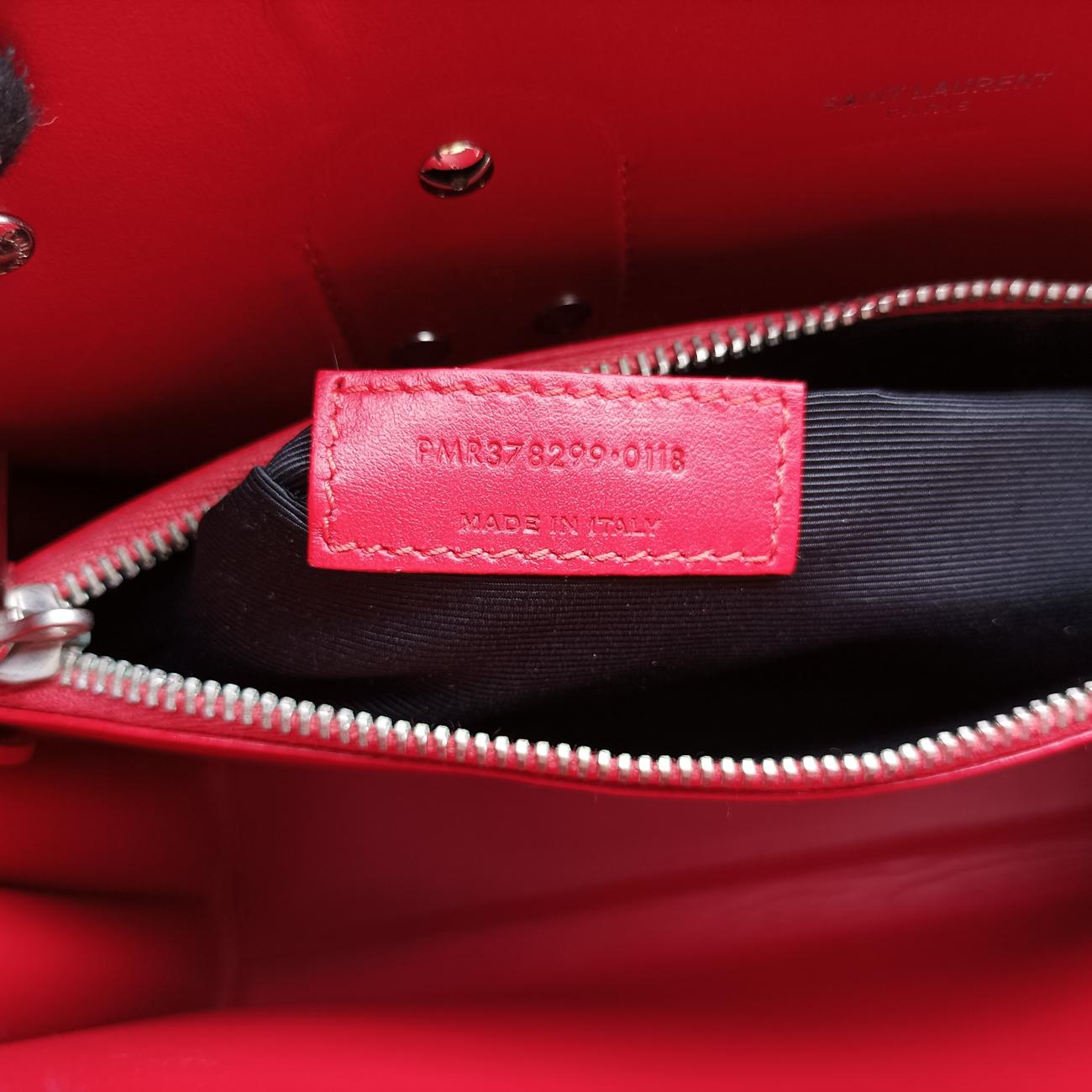 SAC DE JOUR Red Leather PMR378299.0118