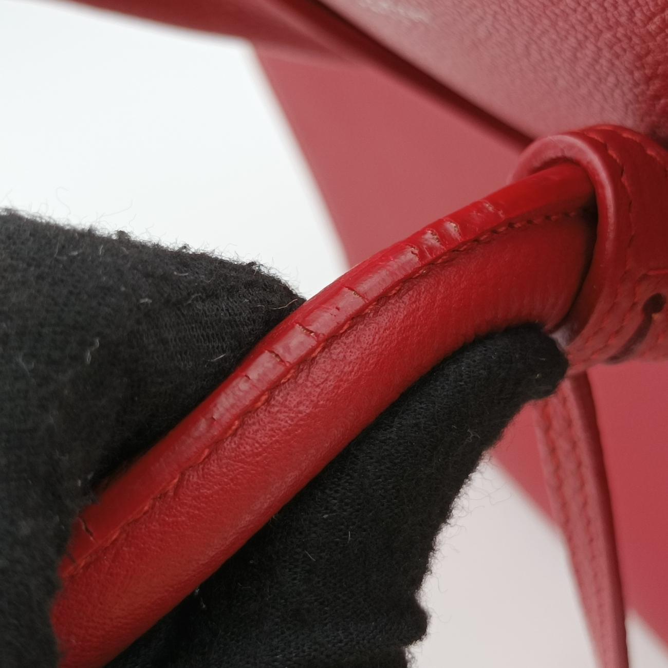 SAC DE JOUR Red Leather PMR378299.0118
