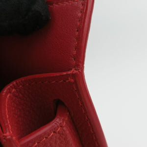 SAC DE JOUR Red Leather PMR378299.0118