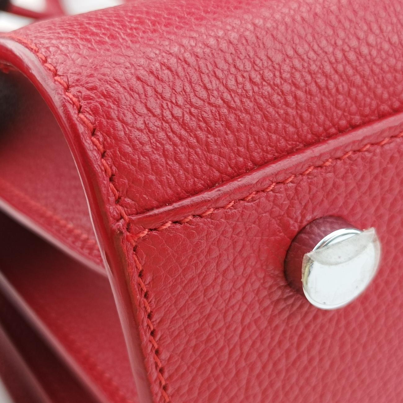 SAC DE JOUR Red Leather PMR378299.0118