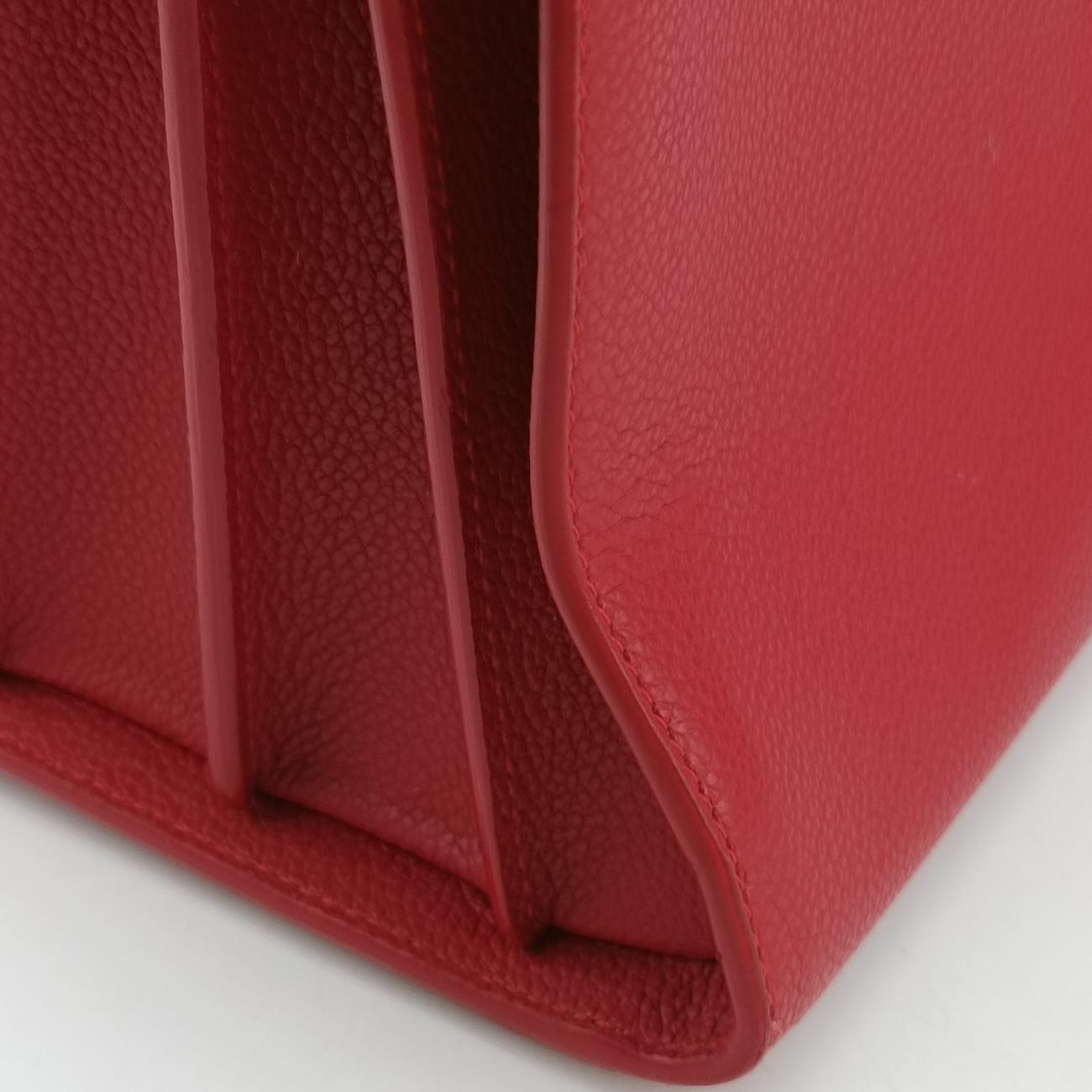 SAC DE JOUR Red Leather PMR378299.0118